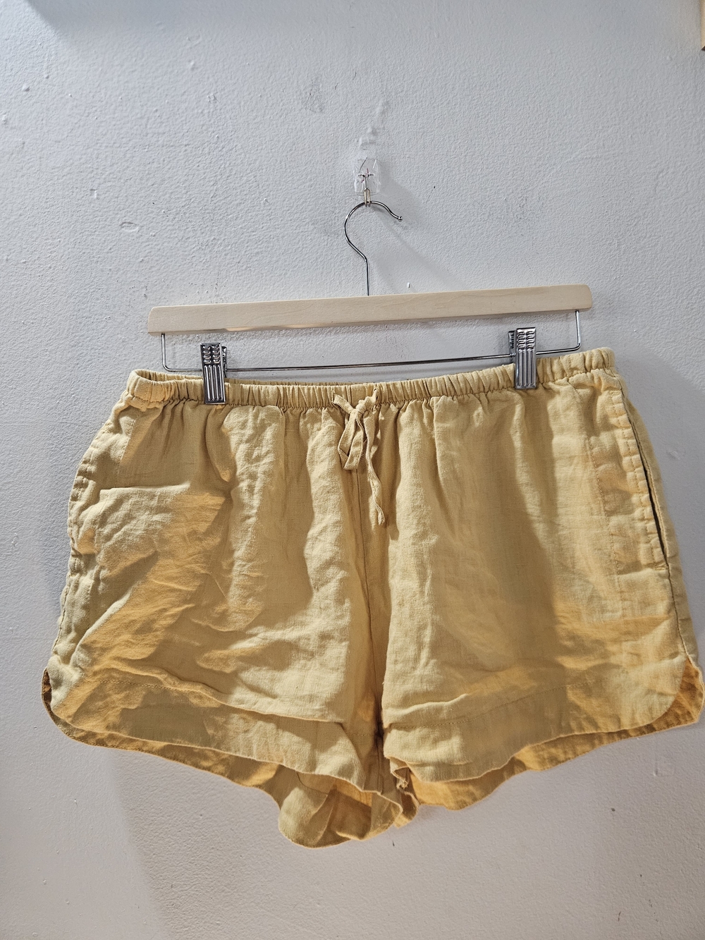 Rythm Drawstring Linen-Blend Shorts